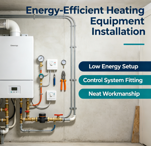 Energy-Efficient Heating Equipment Installation