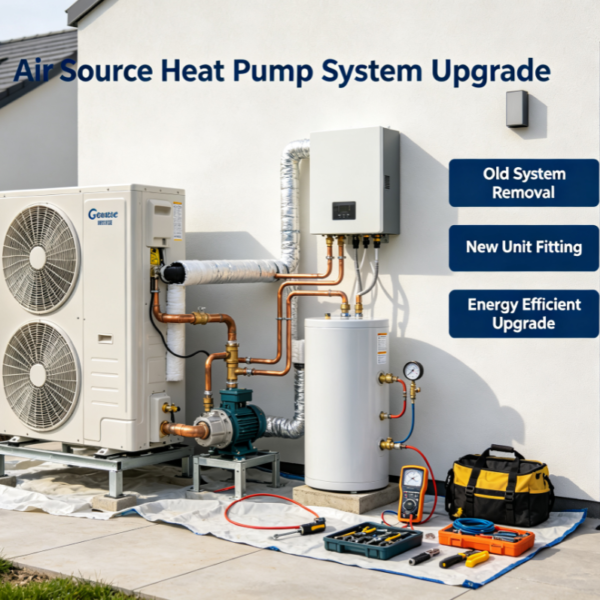 Air Source Heat Pump System Upgrade