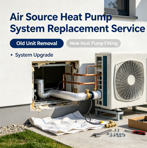 Air Source Heat Pump System Replacement Service